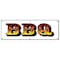 Signmission BBQ BANNER SIGN barbque bbq smoker ribs chicken cart signs bar-b-que B-72 BBQ Banner - alternate 1